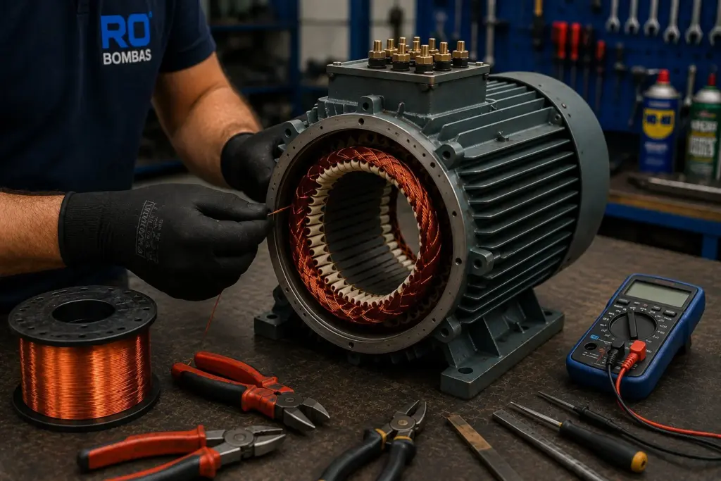 Rebobinamento de Motores Elétricos
